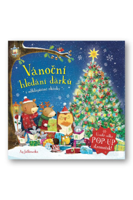 Vianočné hľadanie darčekov s odklápacími okienkami Ag Jatkowska