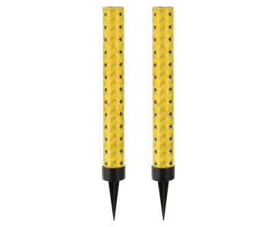 Fontány na tortu zlaté 12 cm 2 ks