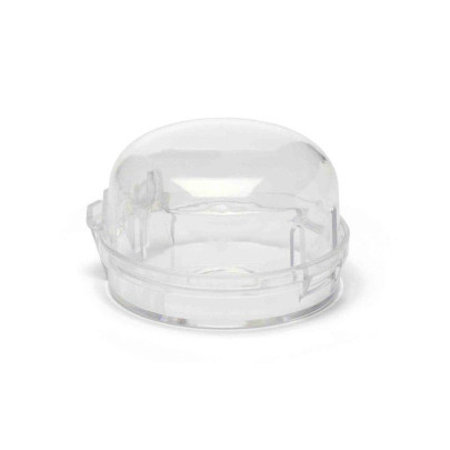 Krytky gombíkov sporáka 2 ks Transparent