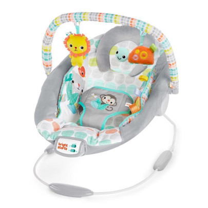 Lehátko vibrujúce s melódiou Whimsical Wild 0 m+ do 9 kg 2019 Bright Starts