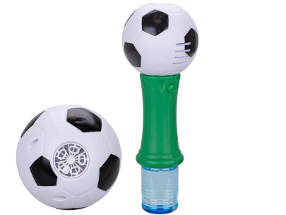 Bublifukovač futbalová lopta 23,5 cm na batérie s náplňou 60 ml Sun Fun