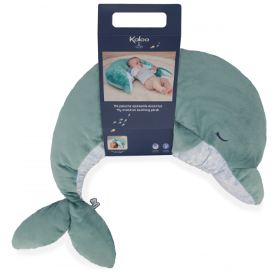 Petit Calme Podporný vankúš s levanduľou pre mamičku a bábätko Delfín 60 cm Kaloo