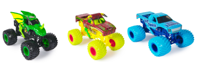 Zberateľský kovový model Monster Truck, Grave Digger, assort, 1:24 MONSTER JAM