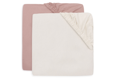 Prestieradlo napínacie 40/50 x 80/90 cm, 2 ks Jollein