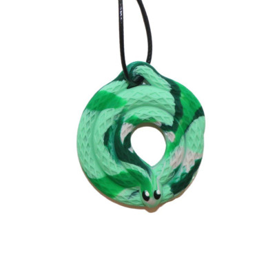 Ukľudňujúci prívesok Had zelený Jellystone Designs