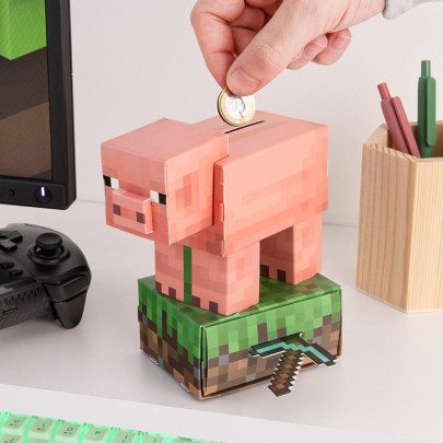 Minecraft kreatívny set pokladnička