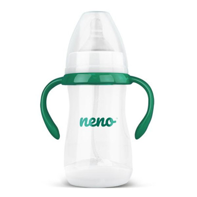 Fľaša dojčenská antikoliková 240 ml, 3 m+ Neno