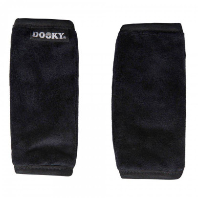 Chránič pásu Seatbelt Pads Black 2 ks Dooky