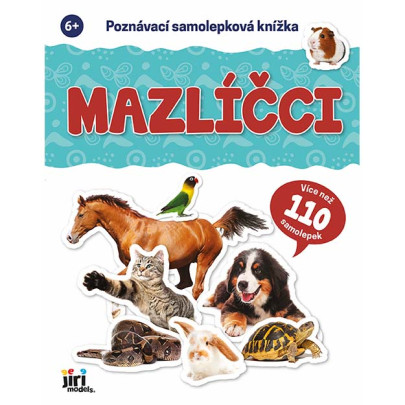 Poznávacia samolepková knižka Maznáčikovia