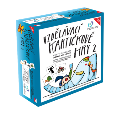 Vzdelávacie kartičkové hry 2 Pygmalino