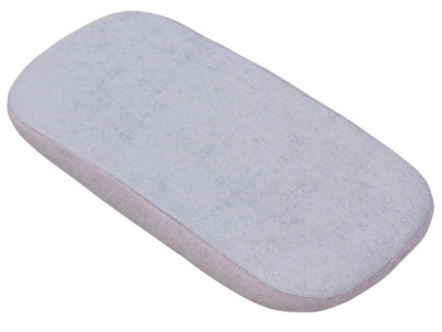 Prestieradlo do kočíka Scarlett - 75x35 cm - šedé