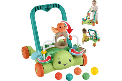 Interaktívne chodítko korytnačka Fisher Price