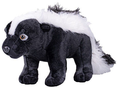 Skunk pruhovaný plyšový 50cm stojaci 0 m+