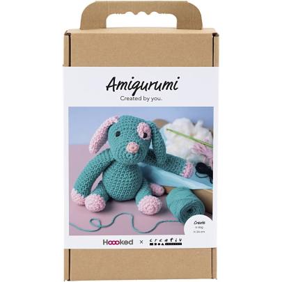 Sada na háčkovanie psík Amigurumi