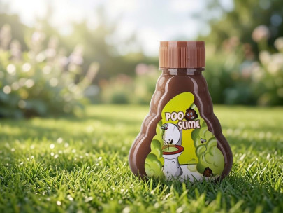 POO lajno 10,5 cm s hnedým slizom 140 g