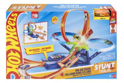 Hot Wheels Stunt tracks Zrážka vo vzduchu dráha