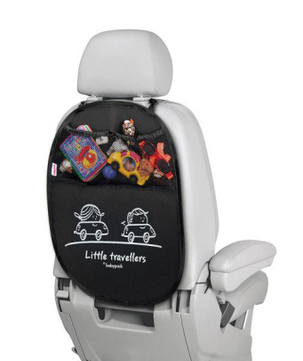 Organizér a ochrana autosedadla, čierny Babypack