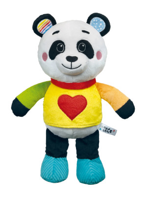 Maznajúca plyšová Panda so zvukmi Clementoni