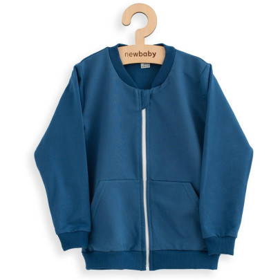 Detská tepláková mikina New Baby Kindergarten jeans