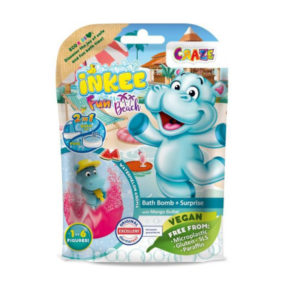 Kúpeľová bomba s prekvapením Fun Beach Inkee