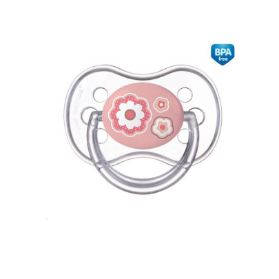 Cumlík 0 - 6 m silikónový symetrický Newborn Baby Canpol babies