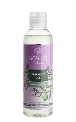 Sprchový gél Mäta a limetka 200 ml Nobilis Tilia