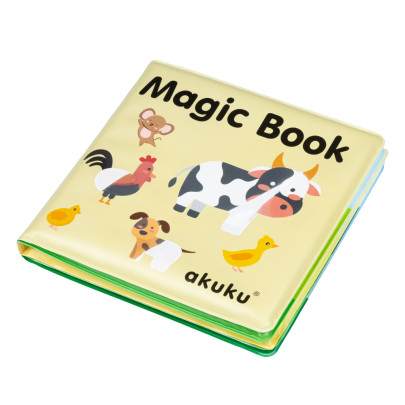 Magická mäkká knižka do vane Akuku