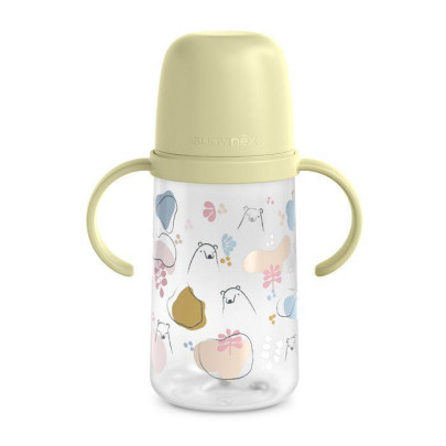 Fľaša s uškami Bear 270 ml Suavinex