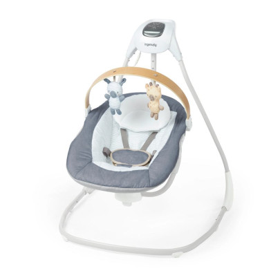 Hojdačka pohupujúca hudobný Chambray 0 m+, do 9 kg Ingenuity