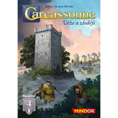 Carcassonne 4. rozšírenie: Veže a zlodeji (2025)