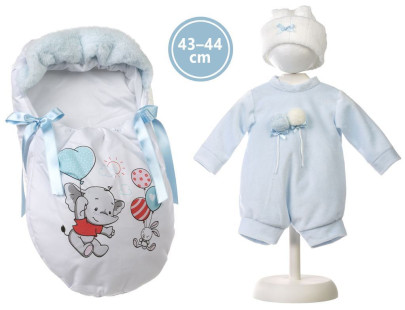 Obleček pre bábiku bábätko new born veľkosti 43-44 cm Llorens