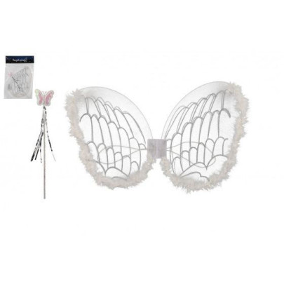 Krídla anjel s prútikom nylon