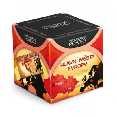 Vedomostné pexeso - Hlavné mestá Európy Albi