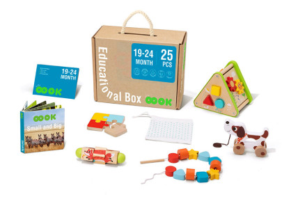 Edukačný box Maxi 19–24 mesiacov 6 ks