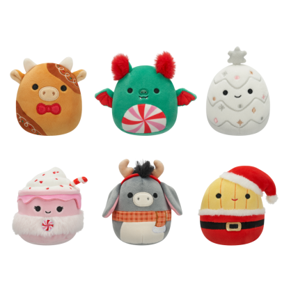 Mystery vianočné kapsule 10 cm Squishmallows