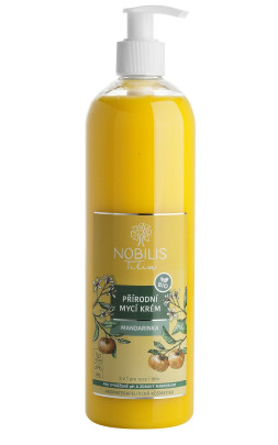 Prírodný umývací krém Mandarinka 500 ml Nobilis Tilia