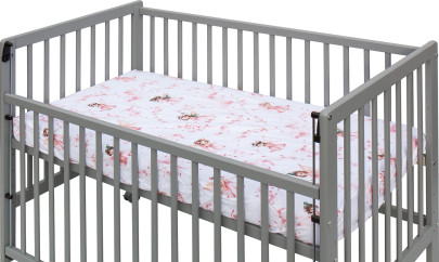 Prestieradlo do postieľky Víla 120 x 60 cm ružové Scarlett