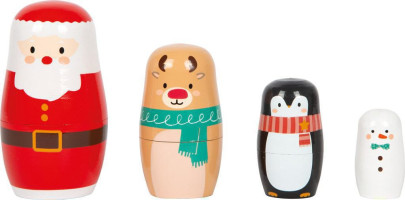 Matrioška Vianočná edícia Small foot