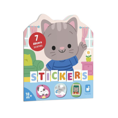 Samolepky Dom 7 predlôh Stickers Janod