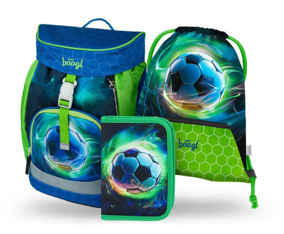 Set 3 Airy Futbal Lopta: batoh, peračník, sáčok Baagl