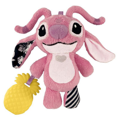 Plyšová hrkálka s úchytom - Stitch Angel