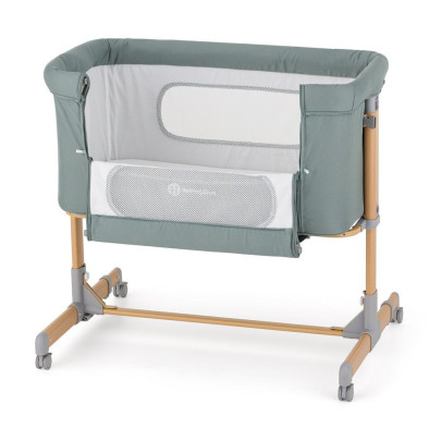 Postieľka detská polohovateľná Grace Compact Foggy Green Petite&Mars