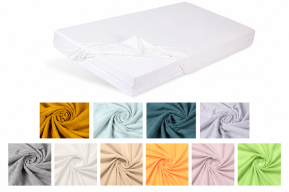 Prestieradlo jersey s gumou 70 x 140 cm BabyMatex