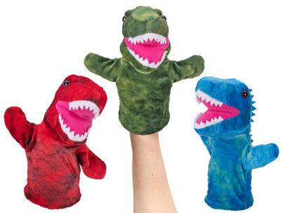 Dinosaurus maňuška plyšový 25 cm