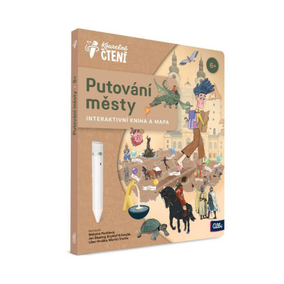 Kniha Putovanie mestami (s mapou)