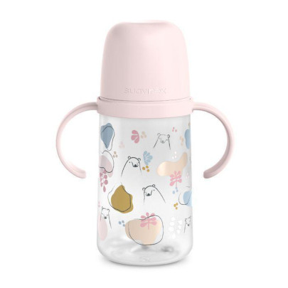 Fľaša s uškami Bear 270 ml Suavinex