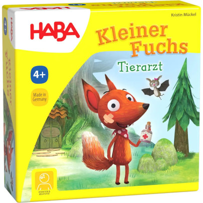 Mini hra kartová Malý lišiak - zverolekár Haba
