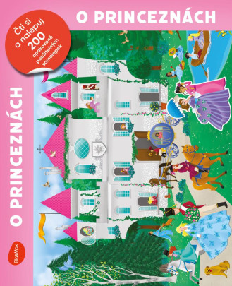 Čítaj a nalepuj - O princeznách kniha so samolepkami