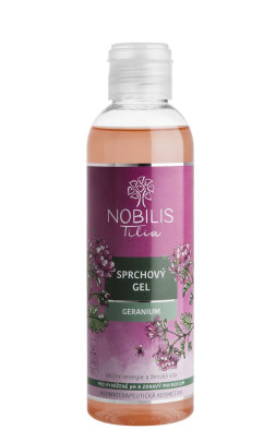 Sprchový gél Geranium 200 ml Nobilis Tilia