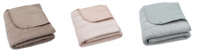 Deka 75 x 100 cm Velvet Rib Jollein